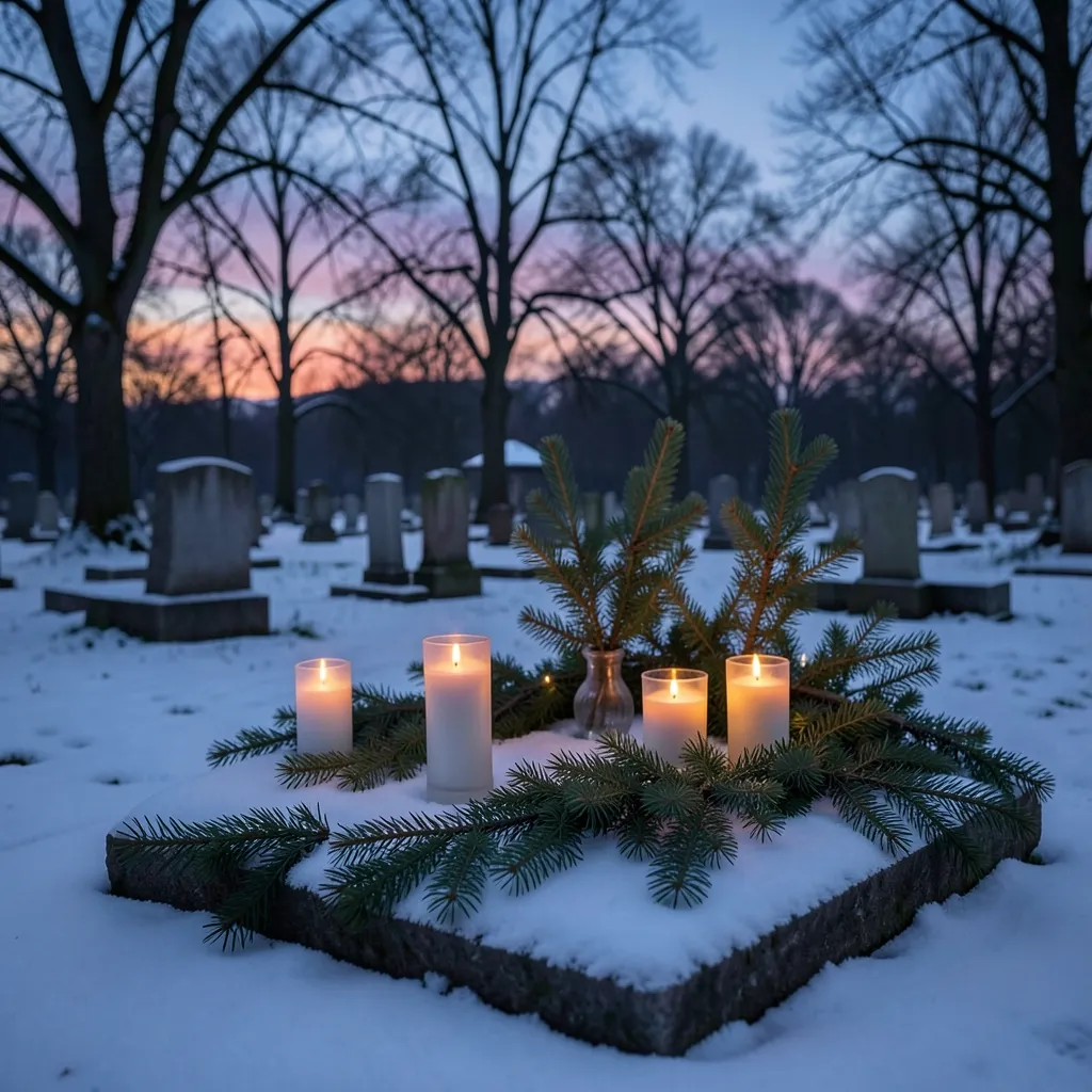 Advent auf dem Friedhof: Stille Zeit des Gedenkens
