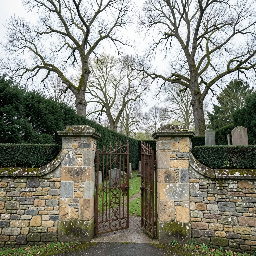 Die Friedhofsmauer — Geschichte, Bauarten und Unterhaltung