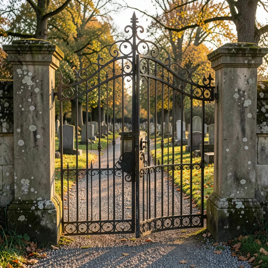 Das Friedhofstor — Schwelle, Bauwerk und Symbol