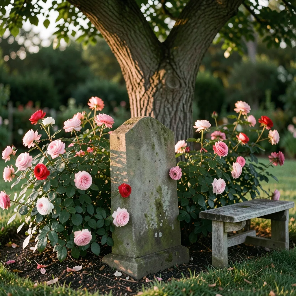 Gedenkort im eigenen Garten
