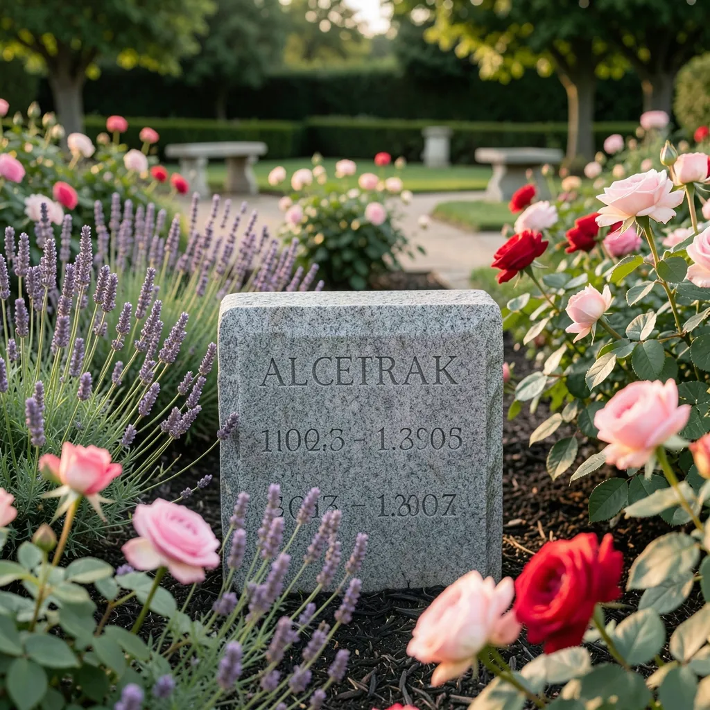 Gedenkstein für den eigenen Garten — Regeln und Ideen