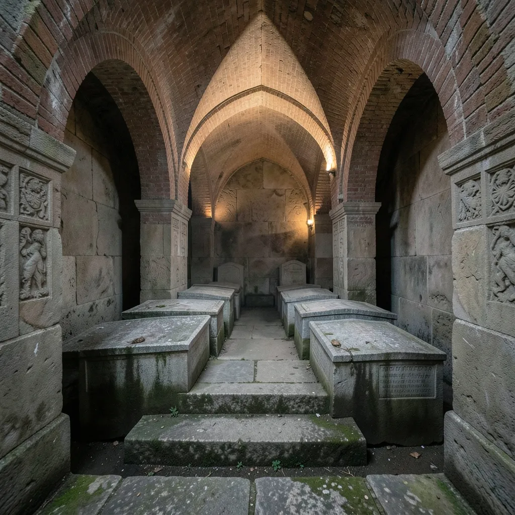 Gefällnisgrab: Die historische Begräbnisstätte unter der Kirche