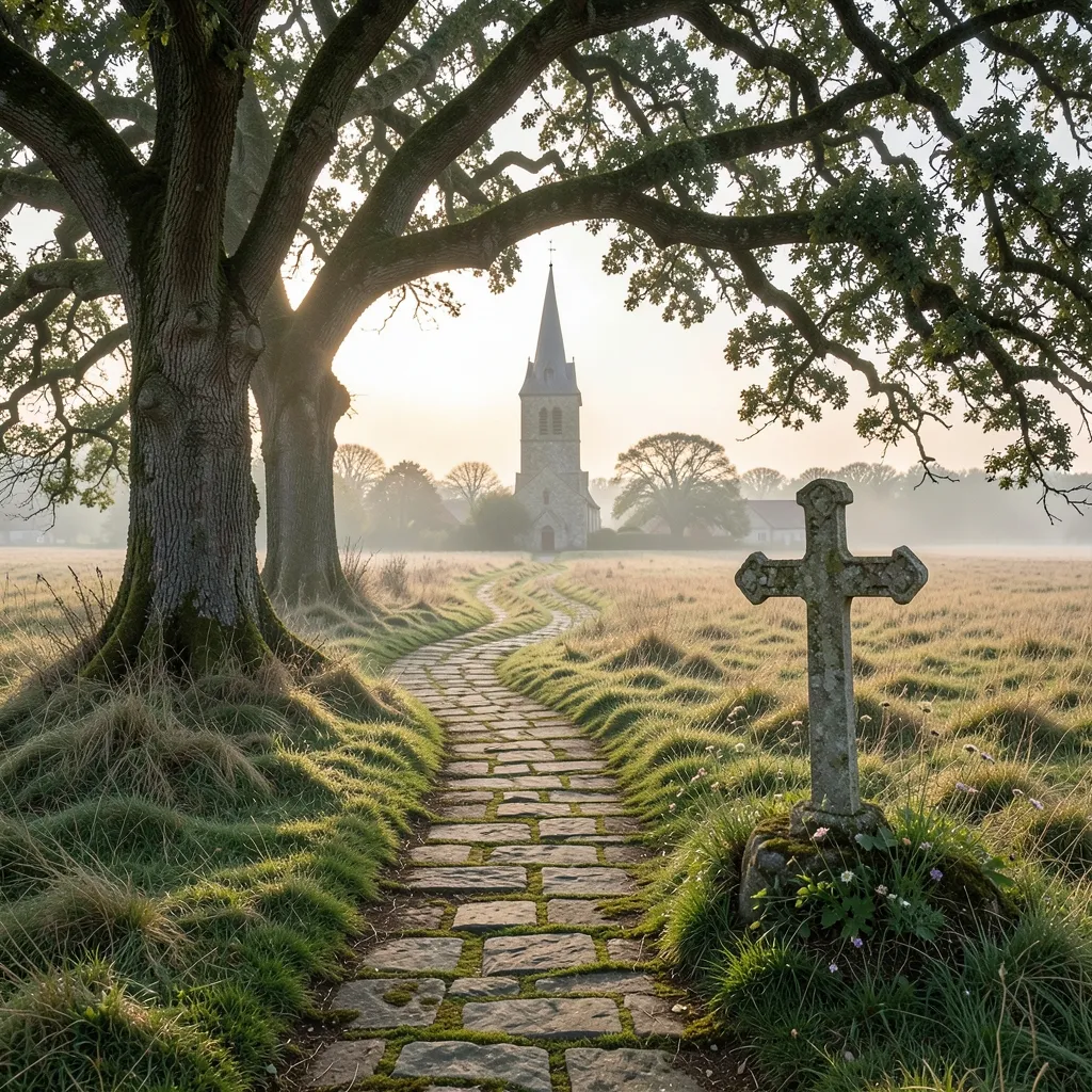 Leichenweg: Historische Wege der Toten zwischen Dorf und Friedhof