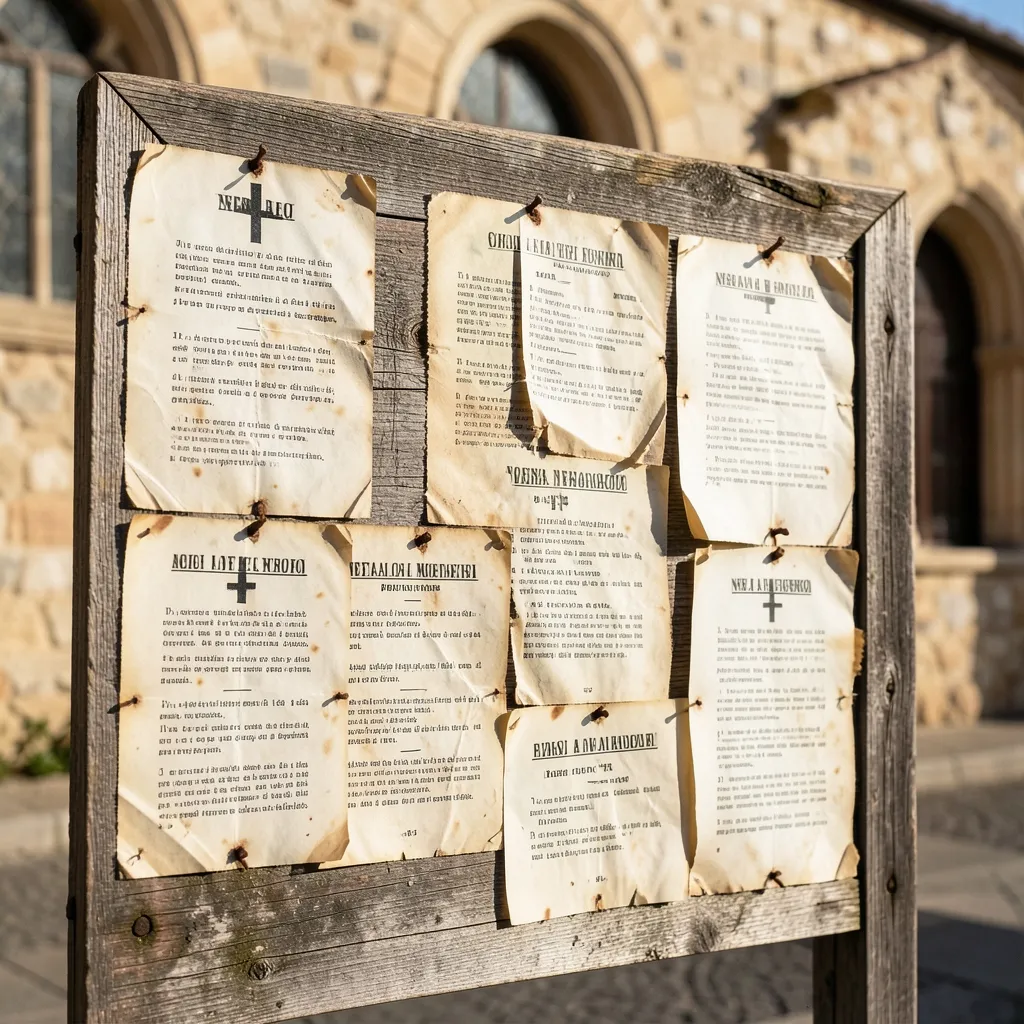 Totenzettel in Süditalien: Tradition und Bedeutung der Partecipazioni