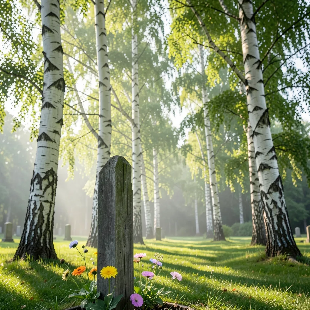 Urnenhain — die Baumbestattung auf dem Friedhof