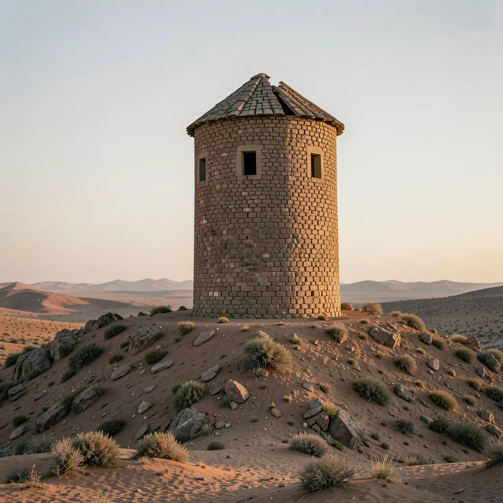 Zoroastrische Bestattung — die Türme der Stille